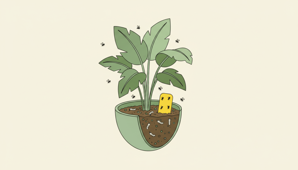 How to Get Rid of Fungus Gnats in Houseplants (Step by&nbsp;Step)